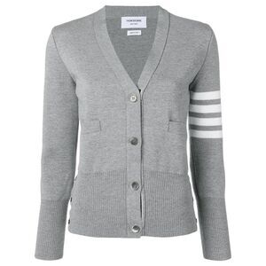 Thom Browne Women's Sweaters Light Grey